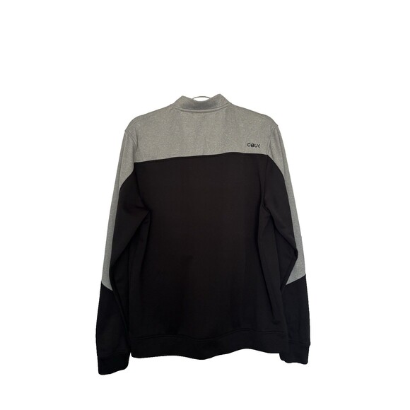 CBUK Cutter & Buck Pop Fly Full Zip Jacket sz M Black and Gray quality and style - Picture 8 of 9